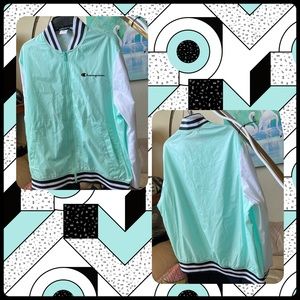 Champion Men’s Satin Baseball Jacket